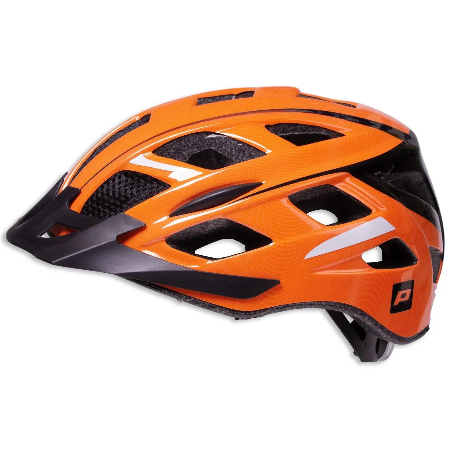 Kask rowerowy dla dorosłych Profex Sport z oświetleniem 2/4