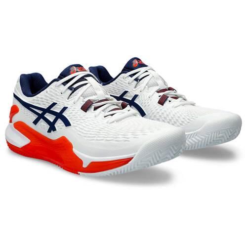 Asics Gel-resolution 9 Clay Blanco Azul 4/5