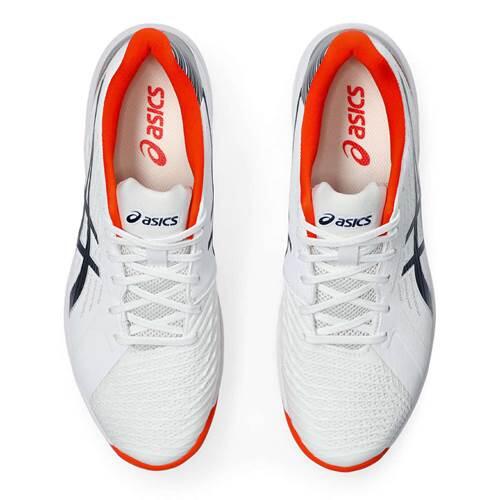 ASICS Solution Swift Clay Tennisschuhe – weiß/blau 3/7
