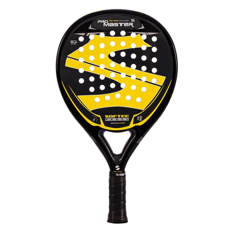 Pala Padel Softee Pro Master Evolution Yellow