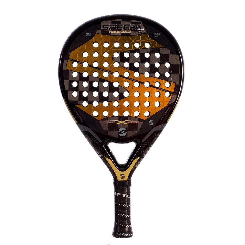 Pala Padel Softee Speed Gold Power 3.0 Nano Mesh