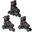 Patins à roulettes ajustables 3in1 Optima