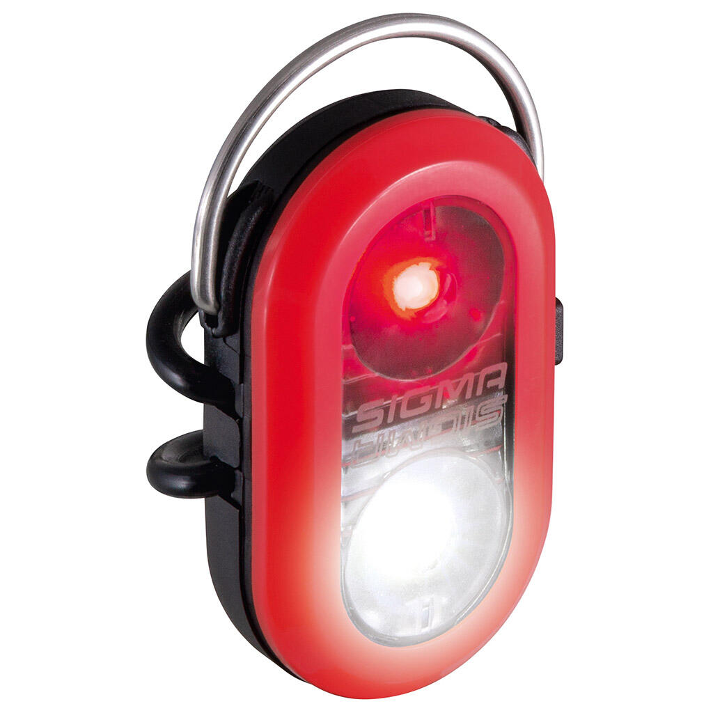 Sigma Micro Duo rosso Dual LED incl. 2x CR-2032. 2/4