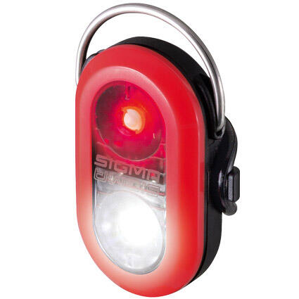 Sigma Micro Duo rosso Dual LED incl. 2x CR-2032. 3/4