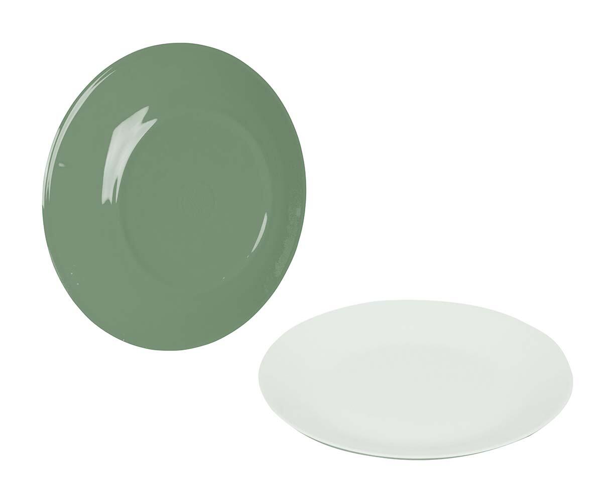 Bo-Camp Ontbijtbord - Two-tone - 4 Stuks 1/1
