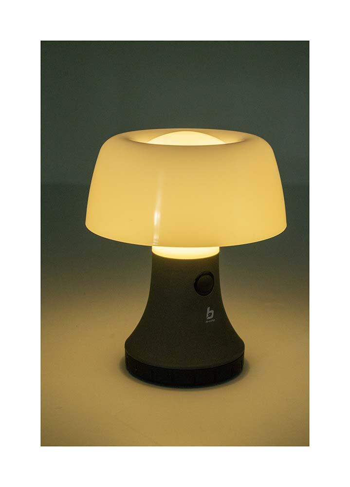 Bo-Camp - Tafellamp met kap - Sirius - High Power LED - 70 Lumen - Grijs 5/7
