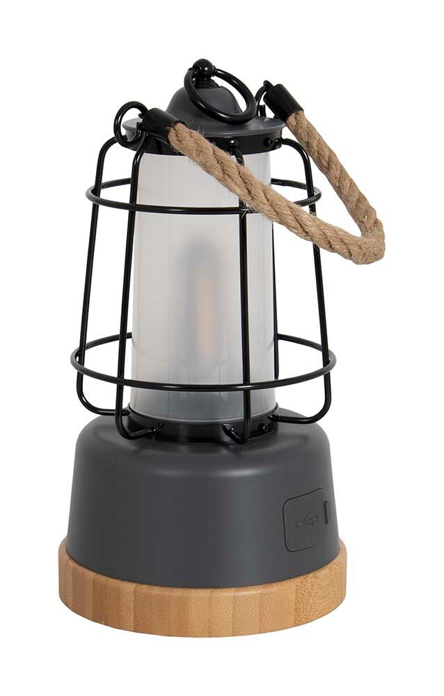 Bo-Camp Urban Outdoor - Lantaarn - Harlington - 200 Lumen - Grijs 5/7