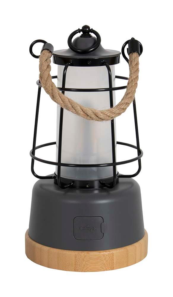 Bo-Camp Urban Outdoor - Lantaarn - Harlington - 200 Lumen - Grijs 6/7