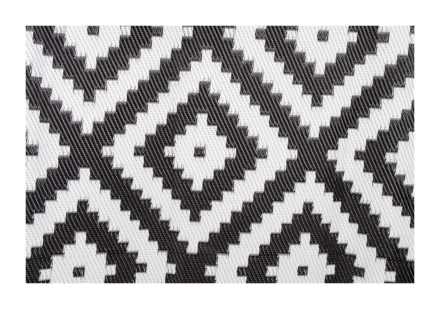 Bo-Camp Urban Outdoor collection Chill mat Falconwood Rond Zwart/Wit 5/7