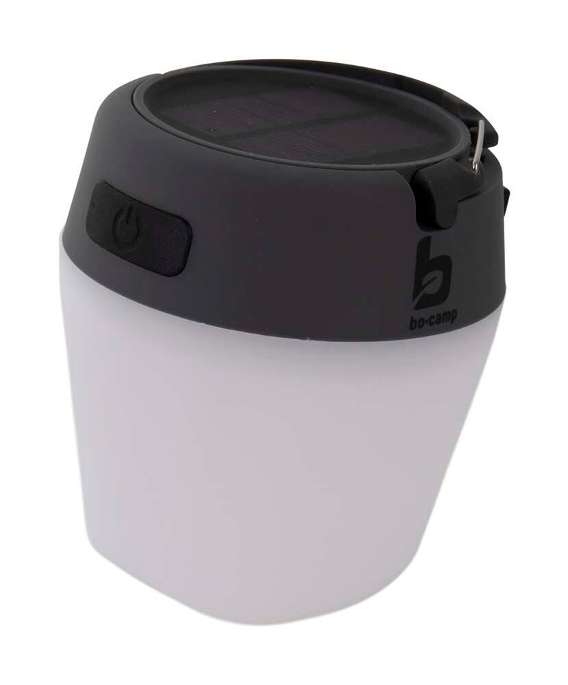 BO-CAMP Bo-Camp Hanglamp - Wega - Solar - Tentlamp - Powerbank - 200 Lumen - Zwart