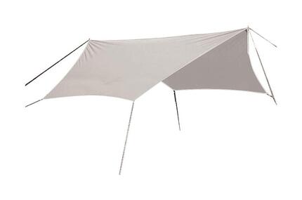 Bo-Camp - Urban Outdoor collection - Tarp - Westbourne - 6-Hoekig - Beige