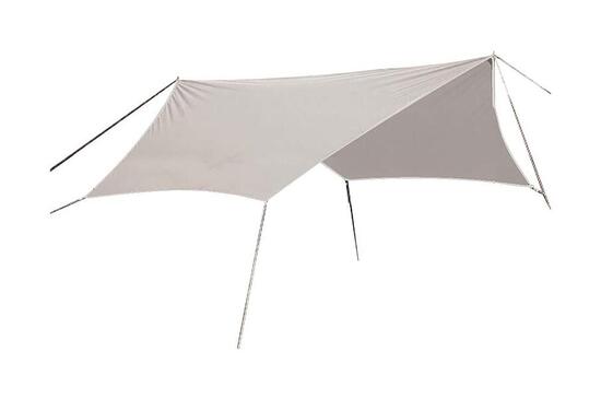 Bo-Camp - Urban Outdoor collection - Tarp - Westbourne - 6-Hoekig - Beige