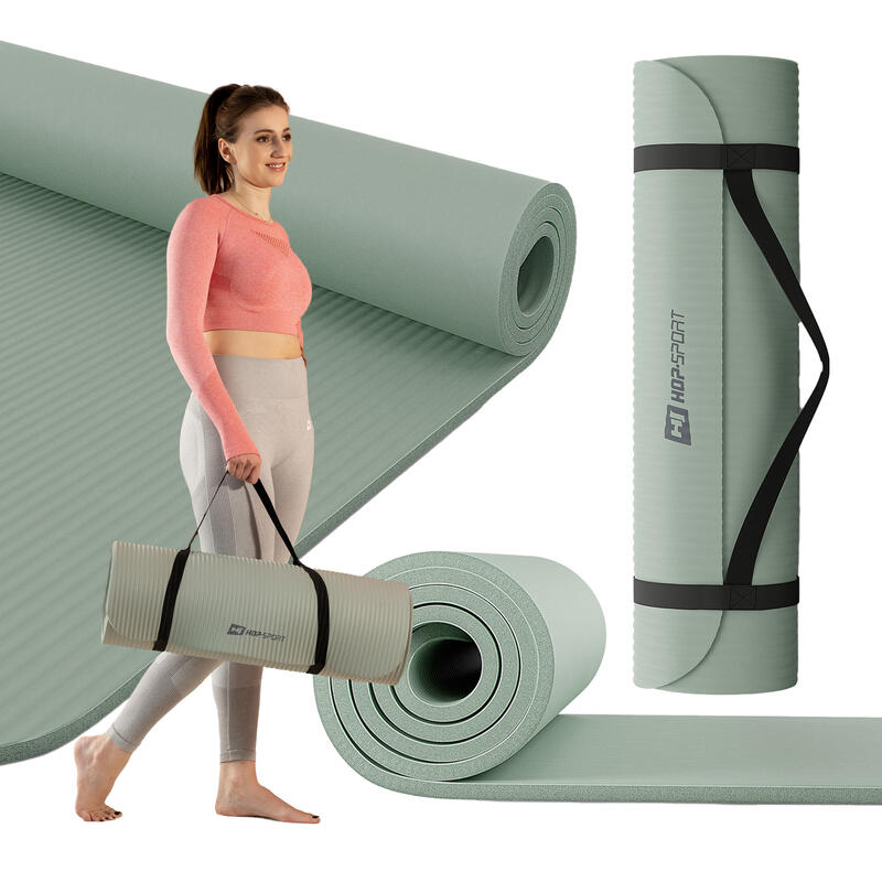 Saltea fitness NBR 1,5cm - 190x60cm, antiderapantă