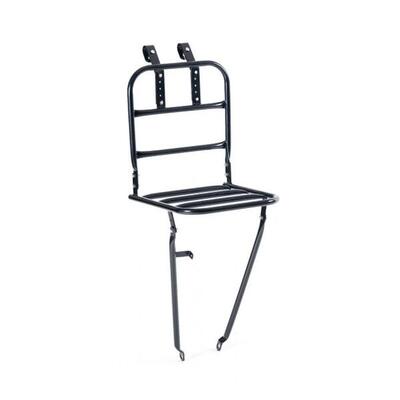 Portapacchi posteriore per bicicletta Nero