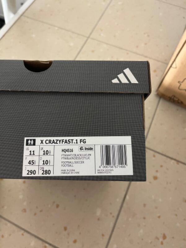 C2C - Adidas Crazyfast.1 voetbalschoen 4/4