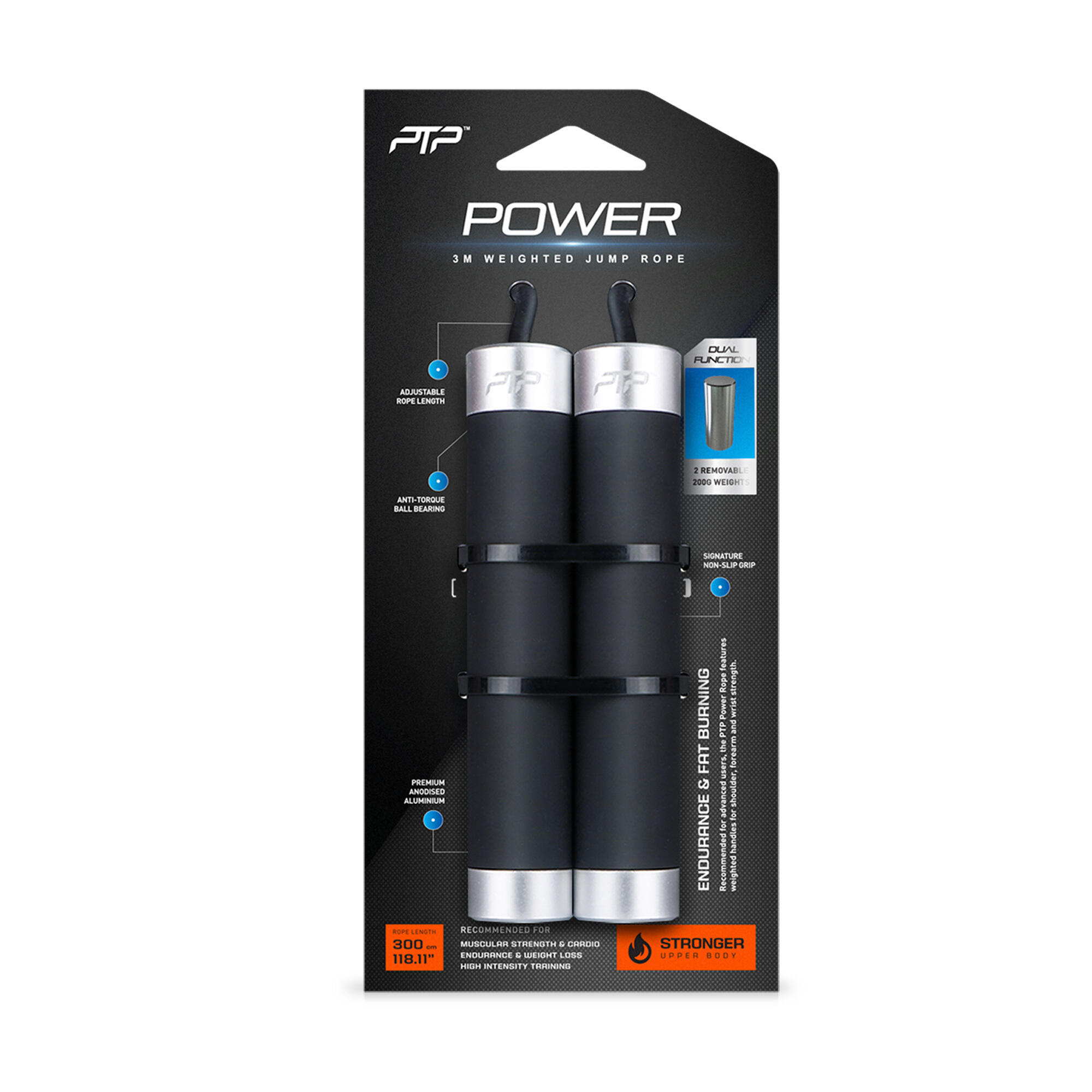 PTP PTP Weighted Jump Rope POWER