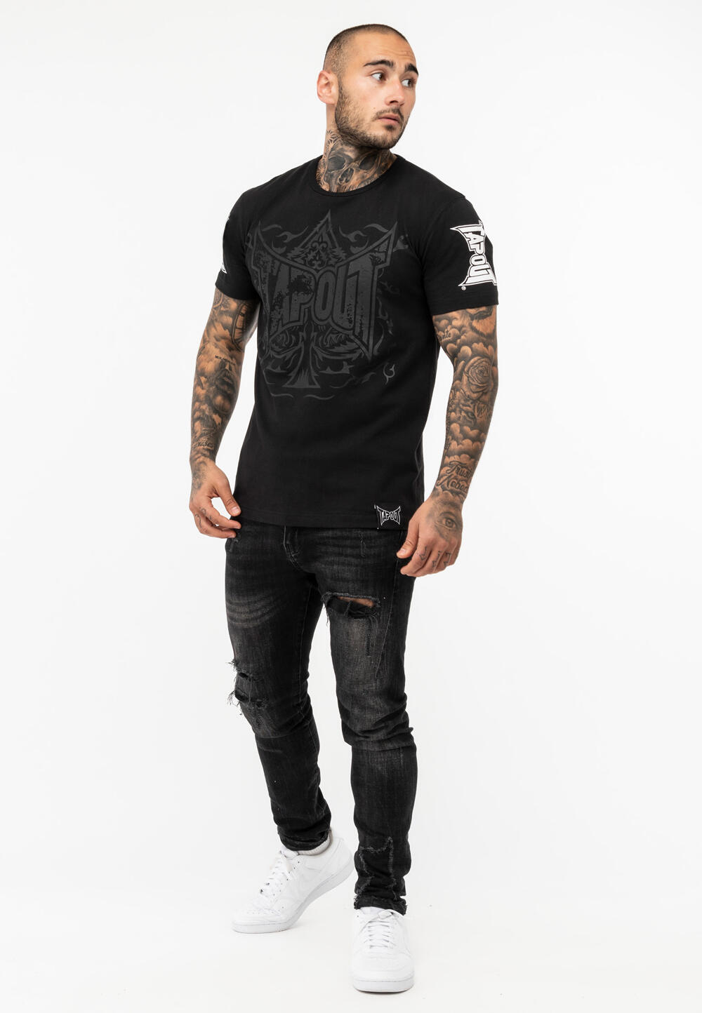 TAPOUT Heren-T-shirt normale pasvorm SCHOPPENAAS 3/5