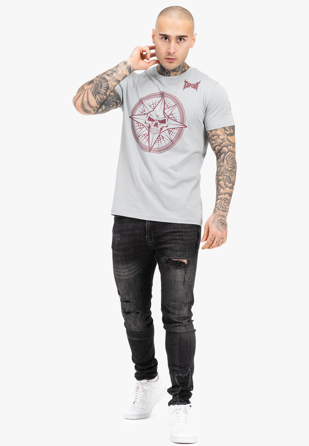 T-shirt a vestibilità regolare Tapout Skrape 3/5