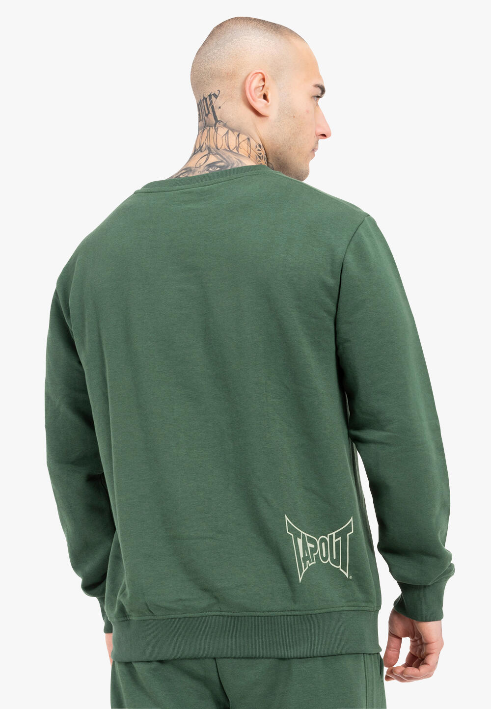 TAPOUT Herren Rundhals Sweatshirt normale Passform SPIRIT SWEAT 4/5