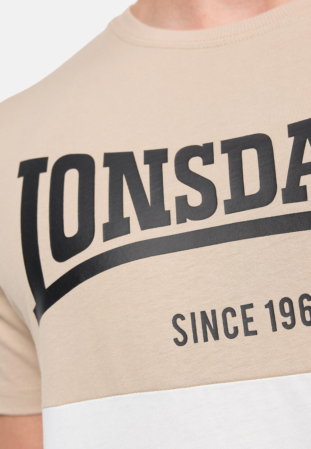 LONSDALE Heren-T-shirt normale pasvorm SANDSCOVE 4/4