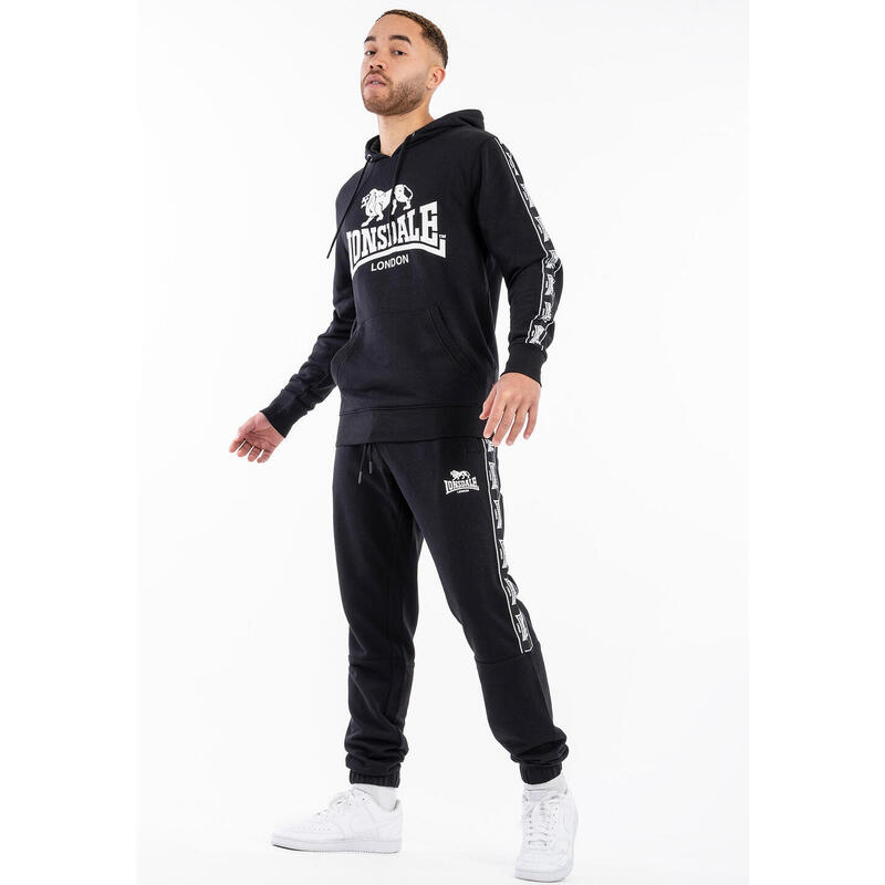 Sweatshirts en polaire pour homme Lonsdale Scousburgh Noir.