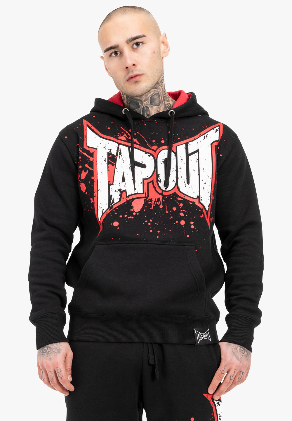 TAPOUT Felpa con cappuccio Tapout Splashing