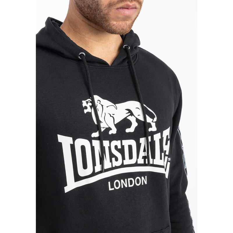 Sweatshirts en polaire pour homme Lonsdale Scousburgh Noir.