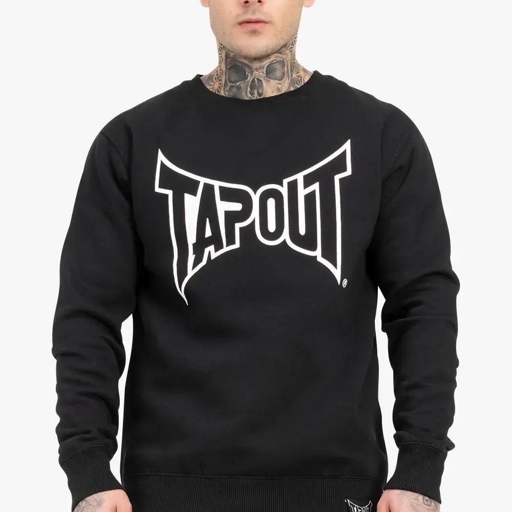 Regular fit hooded sweatshirt with round neck Tapout Marfa