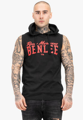 Benlee heren mouwloos t-shirt met capuchon regular fit darry