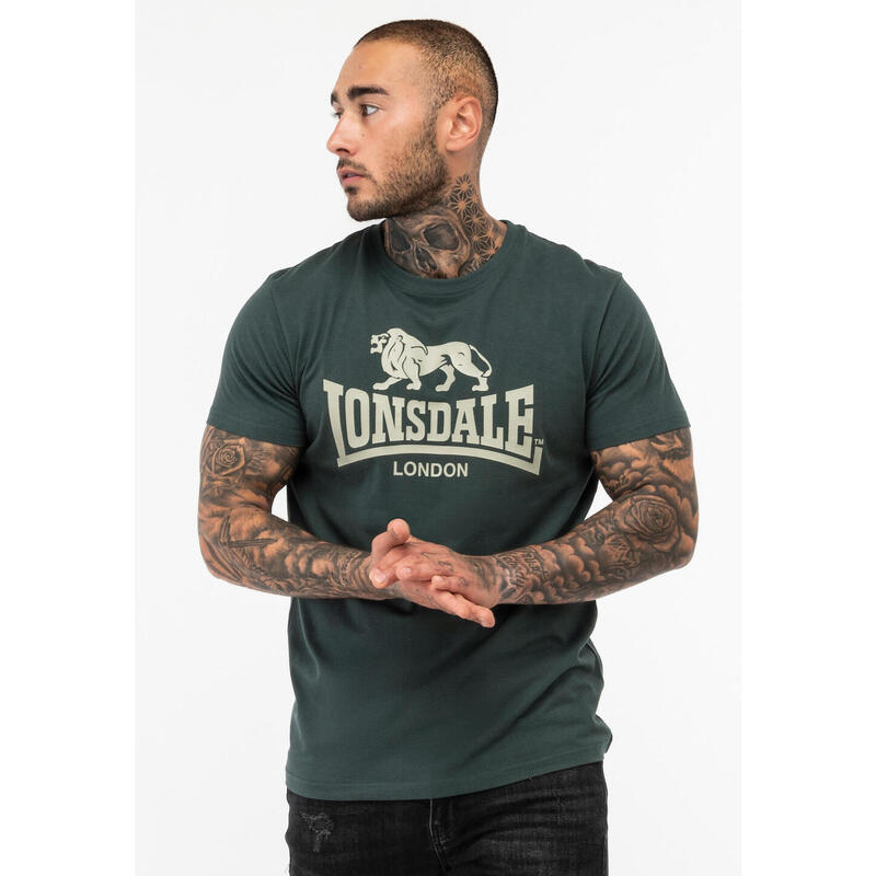 Camiseta Hombre Lonsdale verde