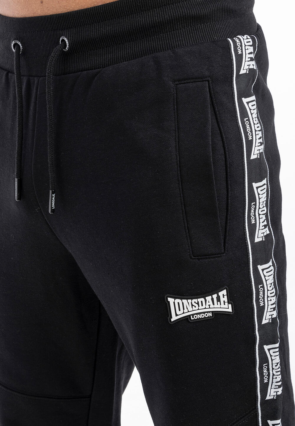 LONSDALE Herren Jogginghose schmale Passform TENSTON 3/6