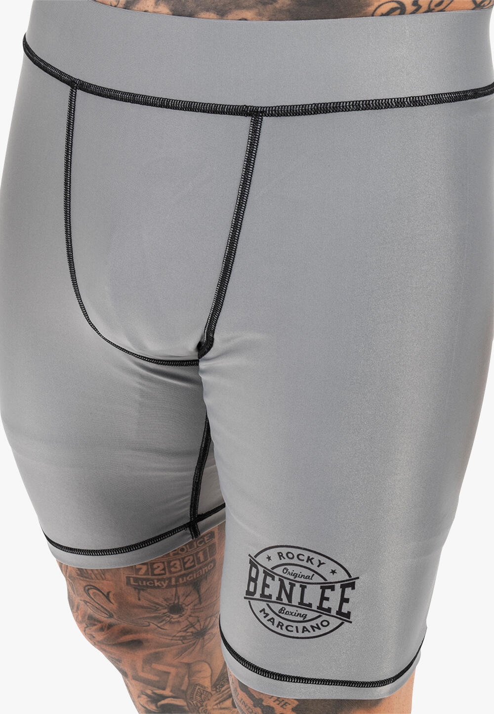BENLEE Functionele herenshort slim fit BOSSBURN 3/5