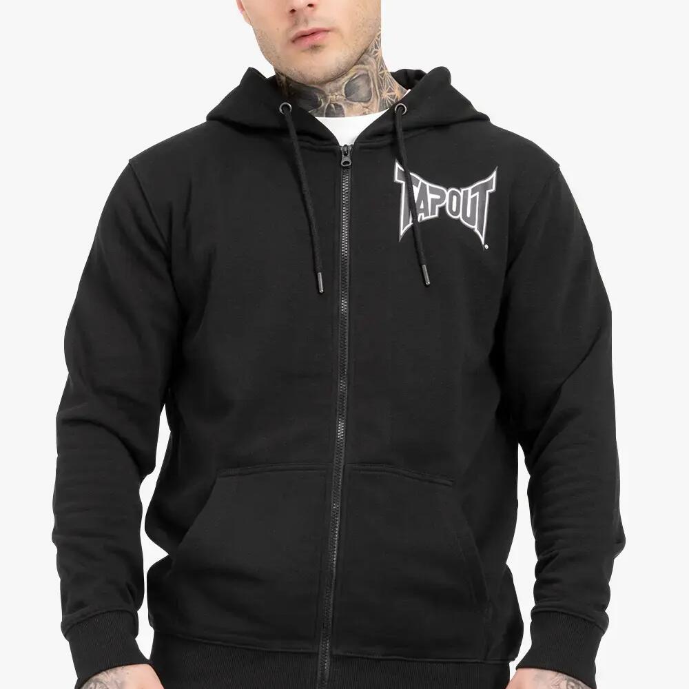 Regular fit zip-up hoodie Tapout Octagon