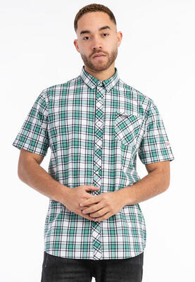 Lonsdale herenoverhemd korte mouw slim fit brixworth