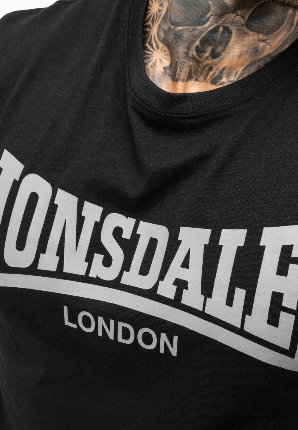 LONSDALE Heren T-shirt & shortset regular fit MOY 3/5