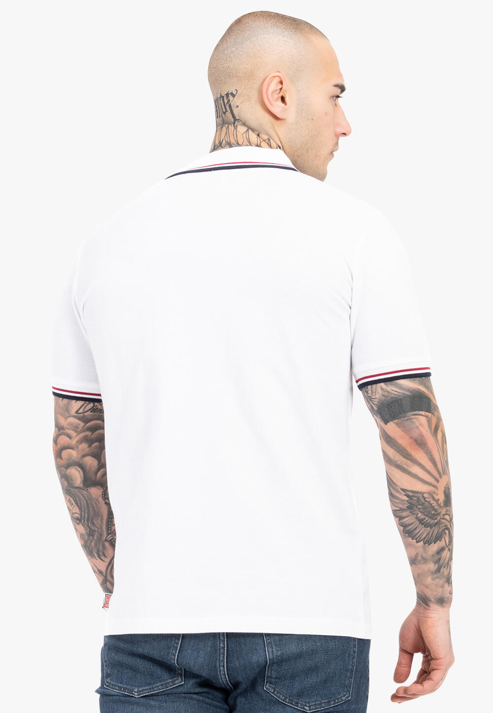 LONSDALE Herenpolo slim fit LION 2/5