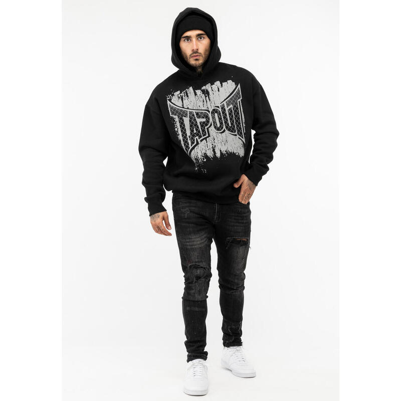 TAPOUT Heren sweater met oversized capuchon CF-KAP