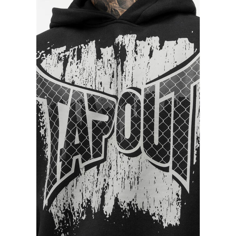 TAPOUT Heren sweater met oversized capuchon CF-KAP