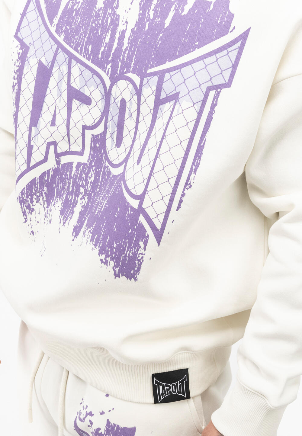 Felpa Uomo Tapout Con Logo – Maniche Lunghe – Lavabile In Lavatrice