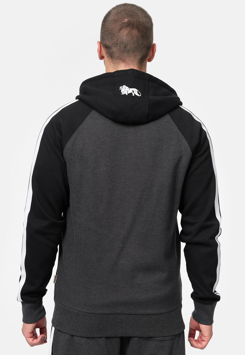 Sudadera con capucha y cremallera Lonsdale Glentruan 3/4