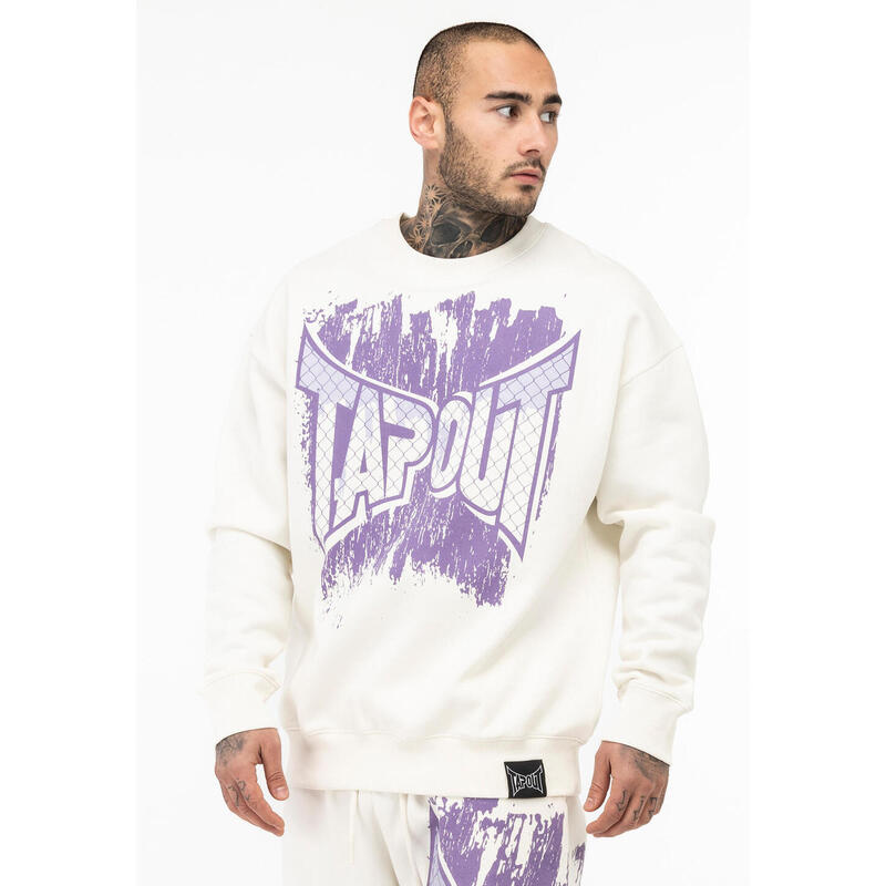 TAPOUT Oversized herensweatshirt met ronde hals CF-BEMANNING