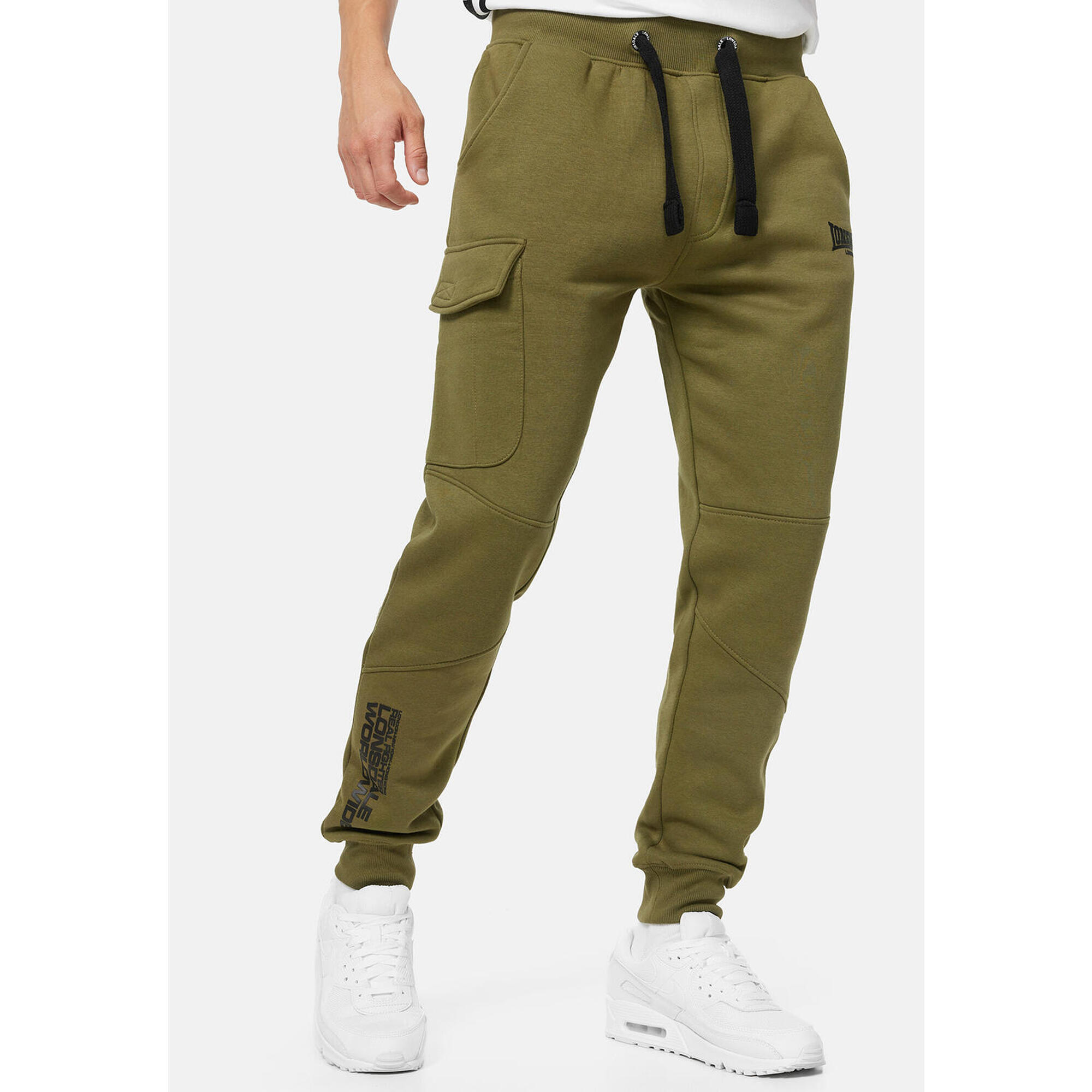 Lonsdale - Jogging Lonsdale Tweedmouth - Pantalons - Noir|vert - 42 M/l - Decathlon