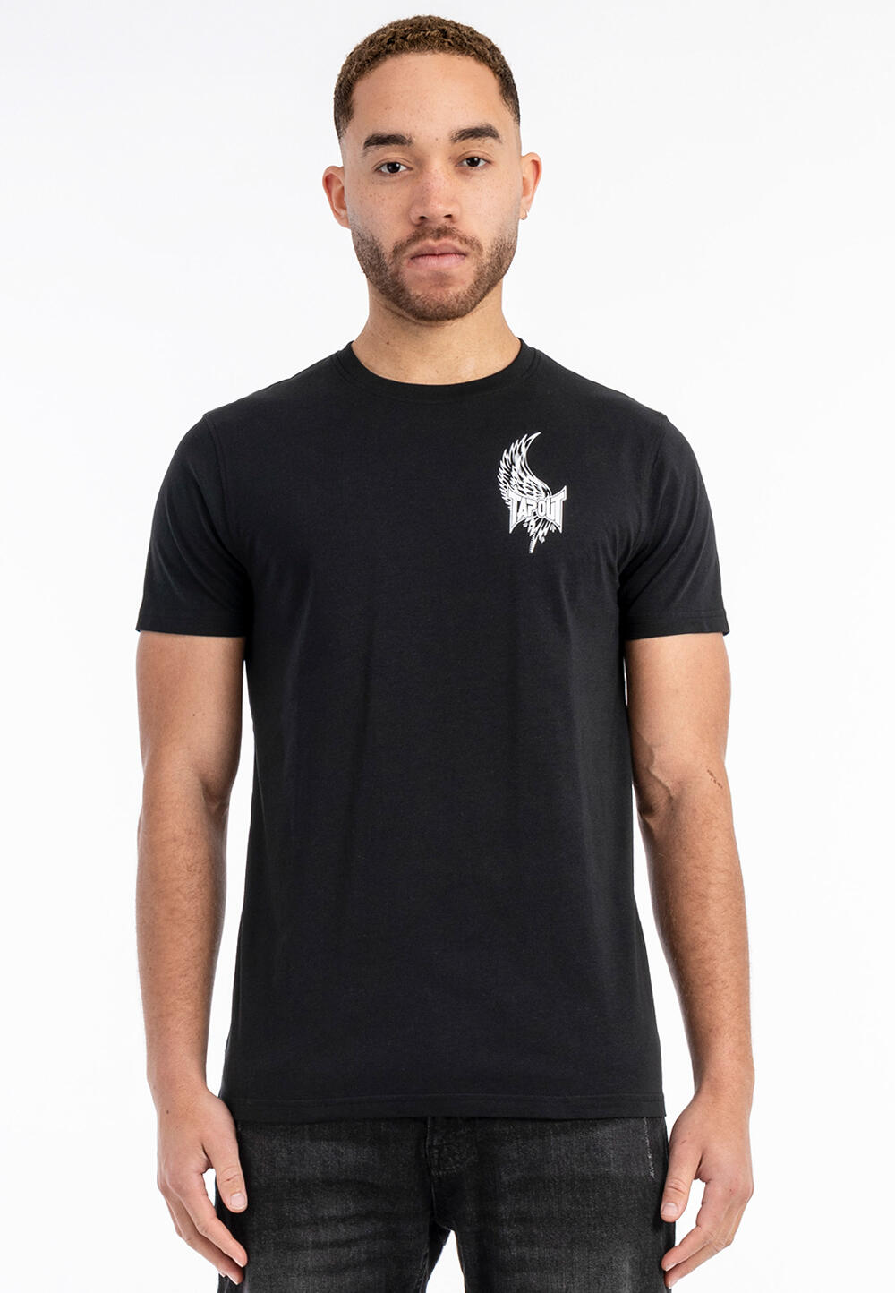 TAPOUT Heren-T-shirt normale pasvorm MASKER THEE 4/5