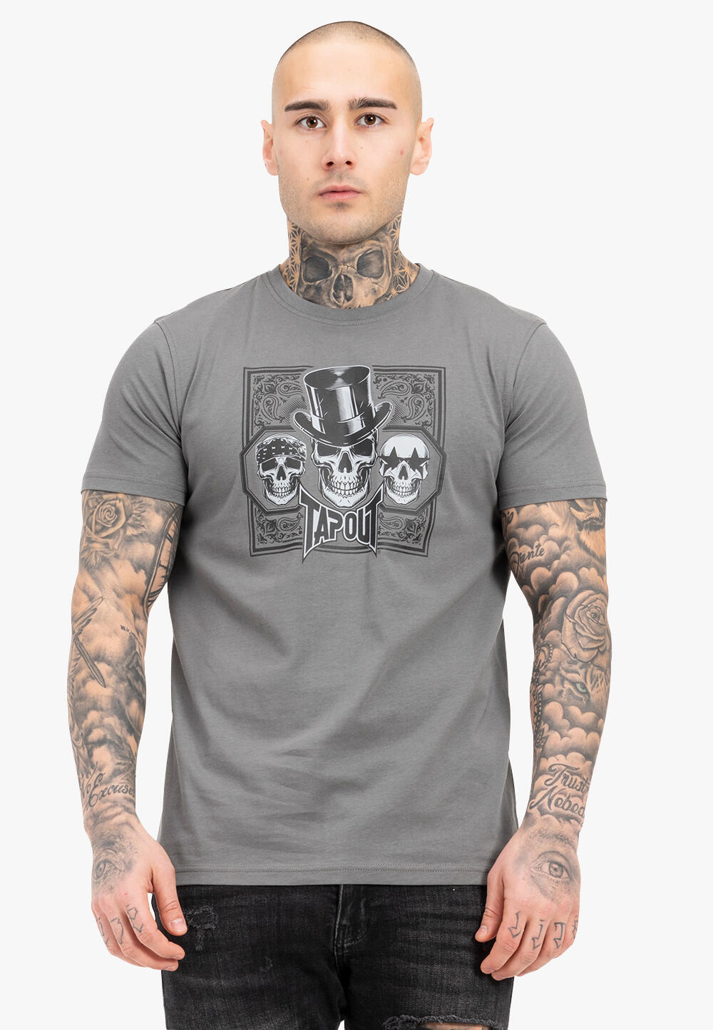 TAPOUT Regular fit T-shirt Tapout Skull