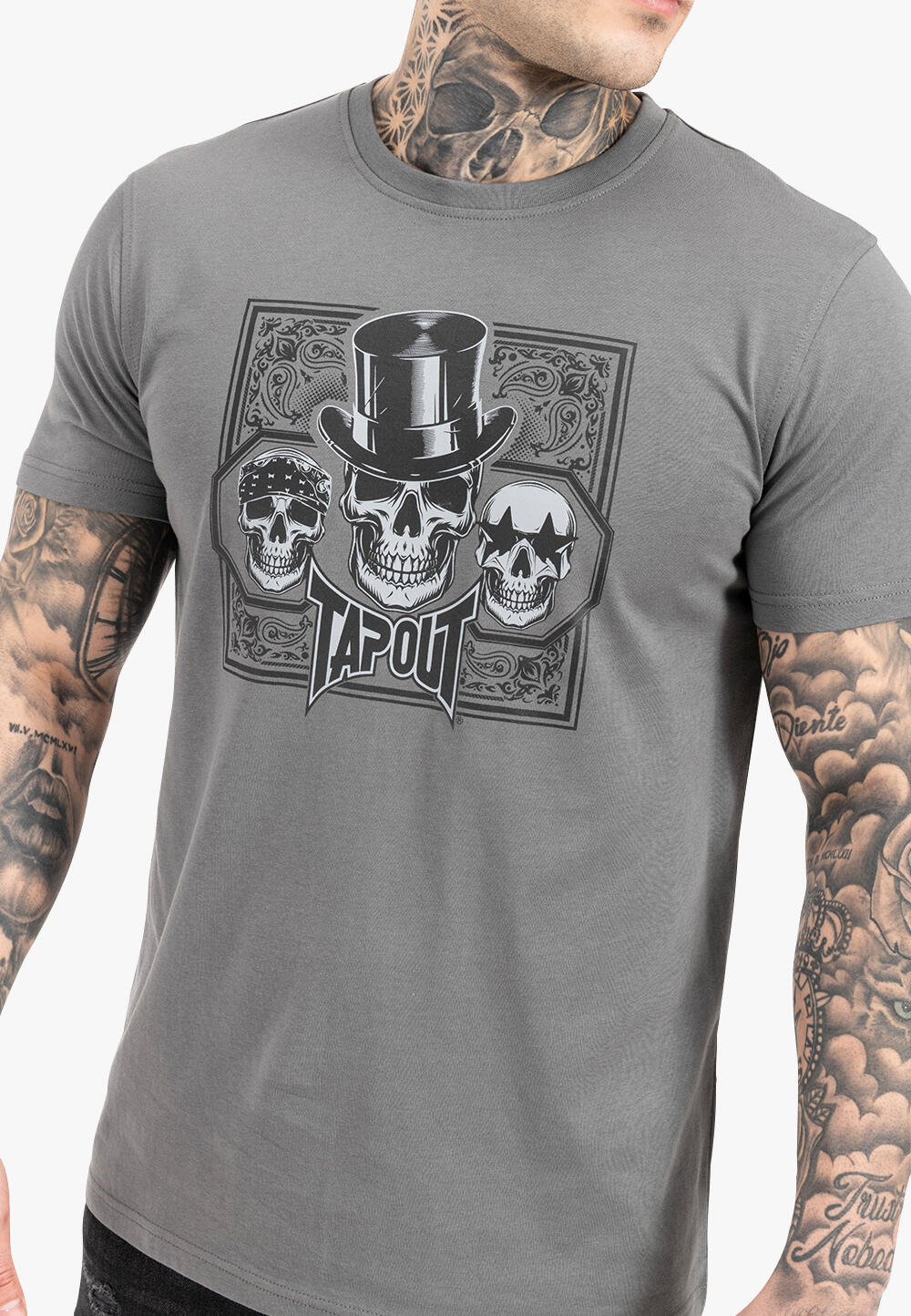 Regular fit T-shirt Tapout Skull 5/5
