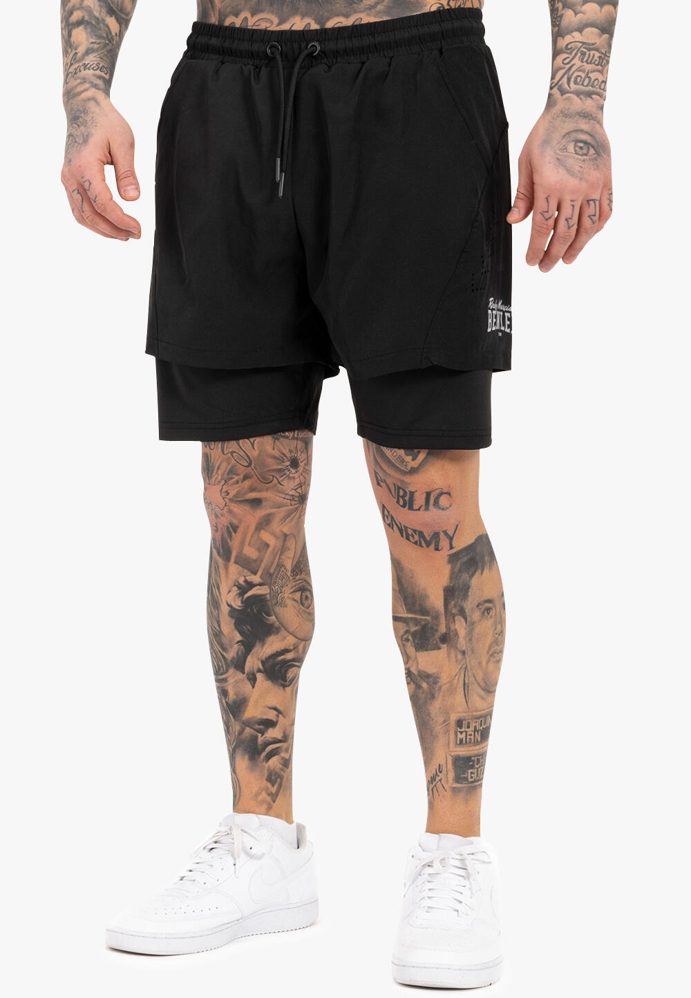 BENLEE BENLEE Functionele herenshort slim fit OCARS