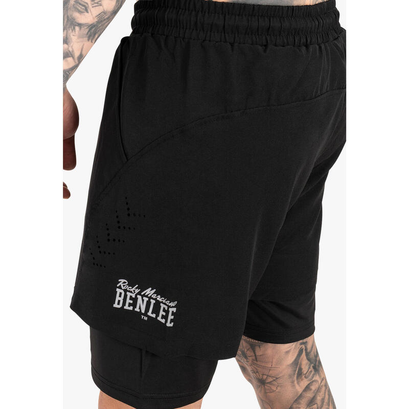 BENLEE Functionele herenshort slim fit OCARS