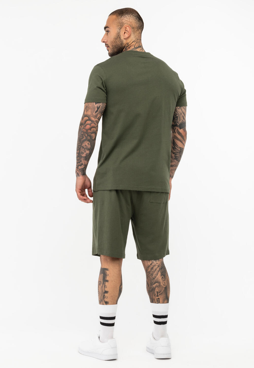 LONSDALE Heren T-shirt & shortset regular fit MOY 2/5