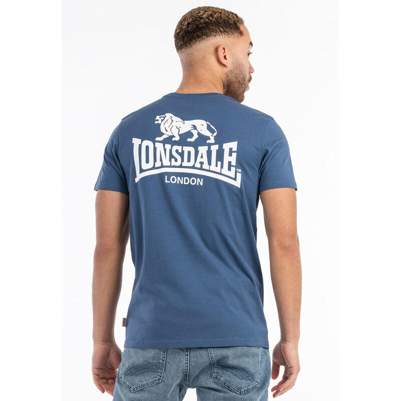 LONSDALE Heren-T-shirt normale pasvorm WITHEID