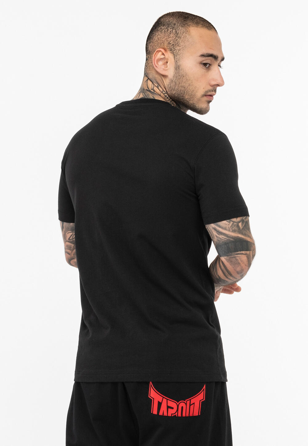 TAPOUT Heren-T-shirt normale pasvorm BESPAT 4/5